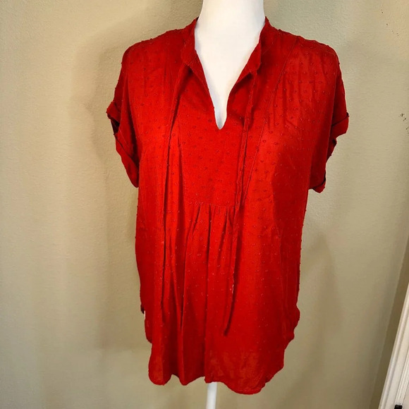 NORDSTROM Pleione Nubby V Neck Blouse - medium - Picture 2 of 10